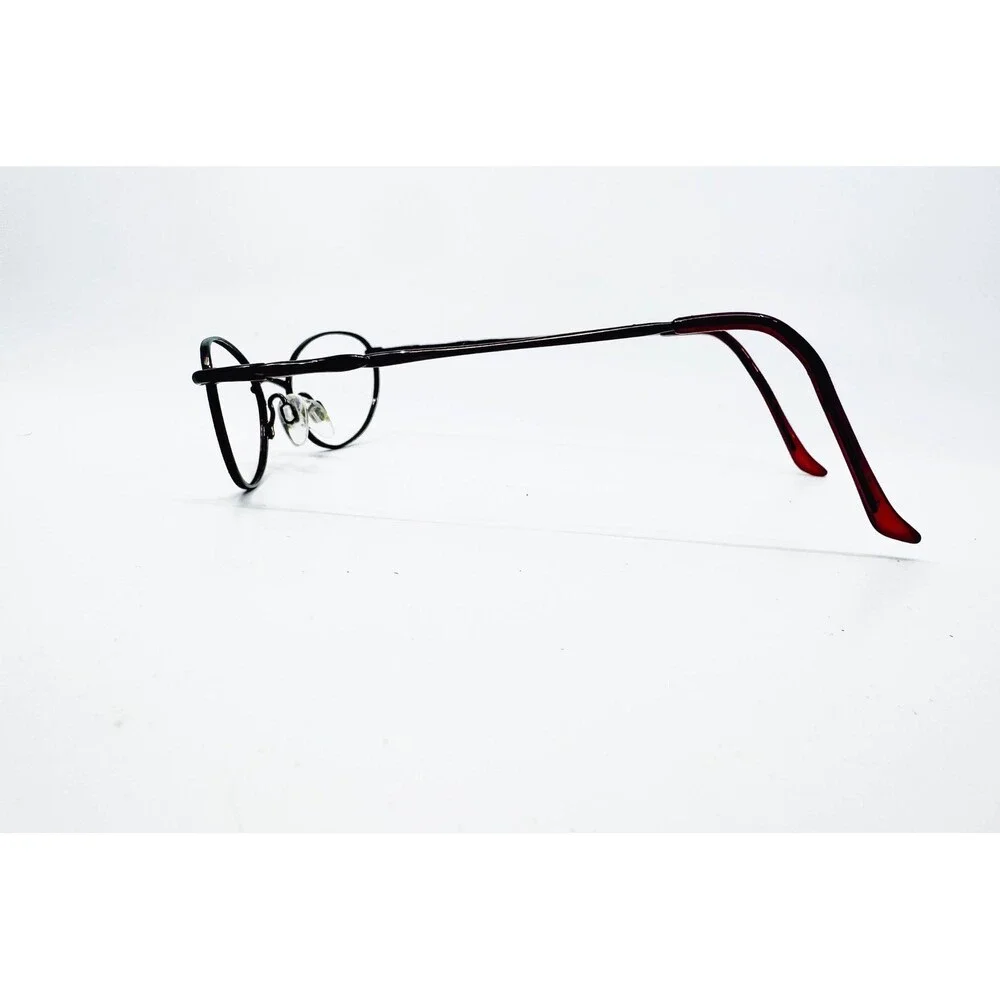 Christie Brinkley Eyeglasses Women Burgundy Sassy Bur Oval Full Rim 135